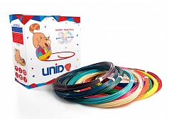 Набор UNID-PRO пластика к 3D-ручке (6 цв.по 10м.)