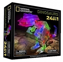 Светящийся конструктор "Динозавры 24 в 1"